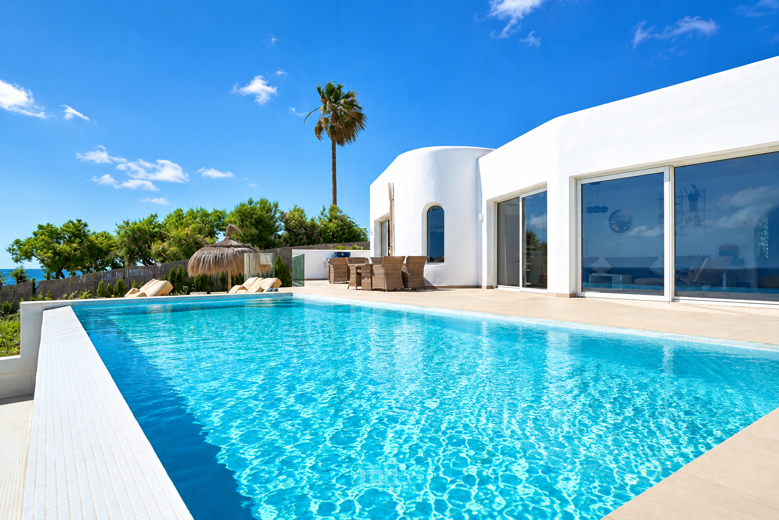 Casa Lago, outside