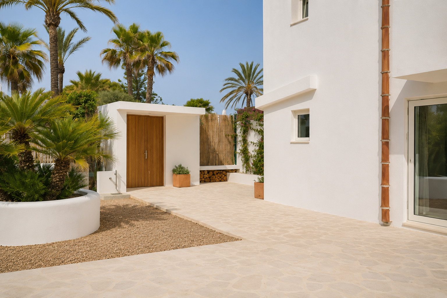 Casa Lago, outside